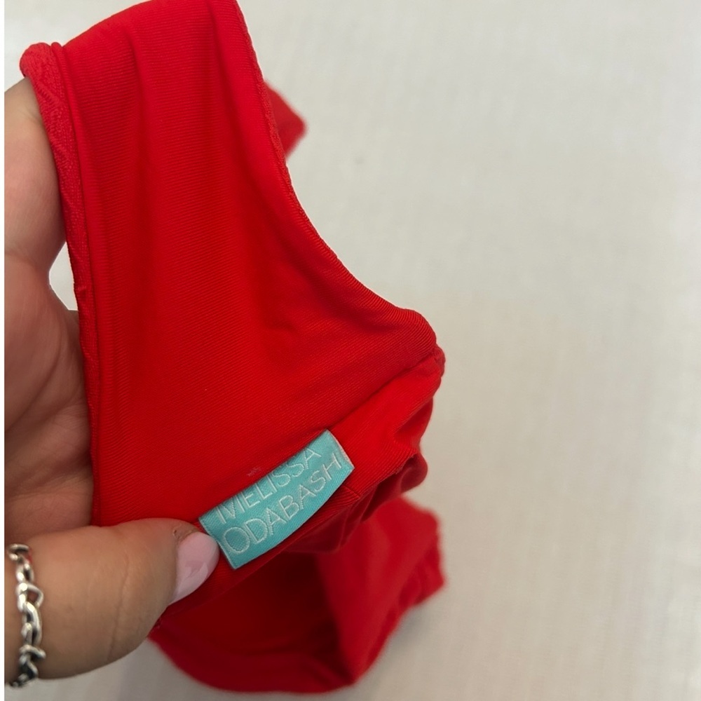 Melissa Odabash Brussels Red Bikini Top - Picture 5 of 6